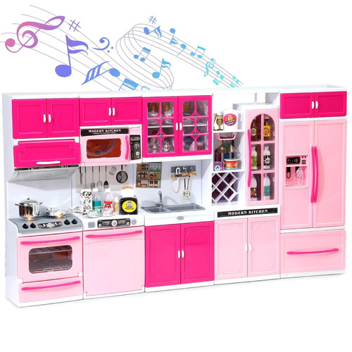 Pink kitchen combo pretend - pink,