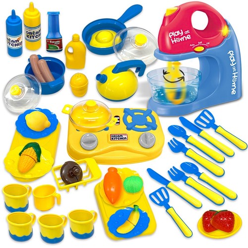 44pcs pretend play kitchen set - play,