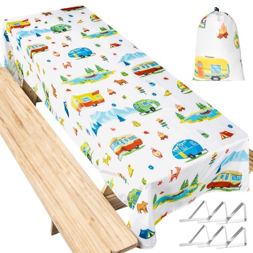 Picnic table cover clips - cover, w/clips