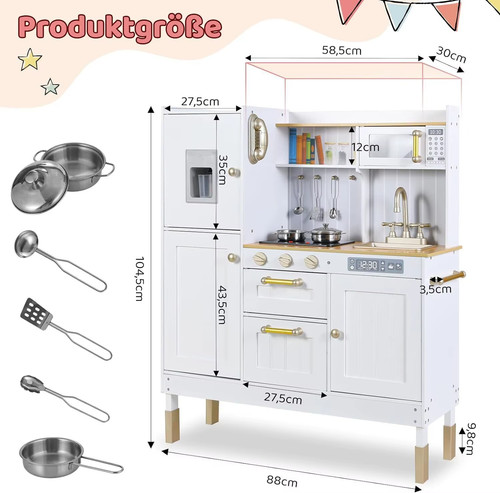 Children wooden kitchen - children's,