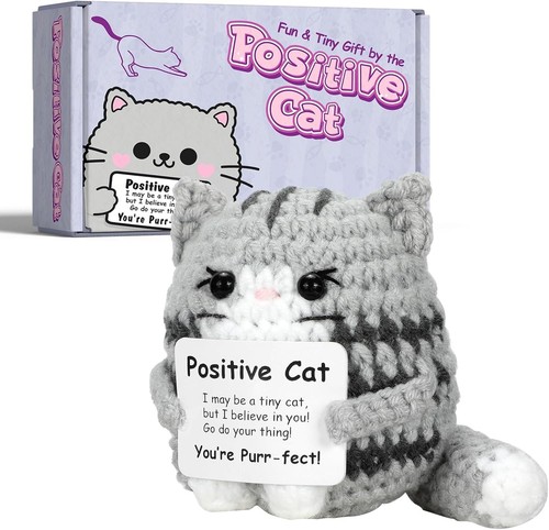Adorable crochet cat plush - crochet,